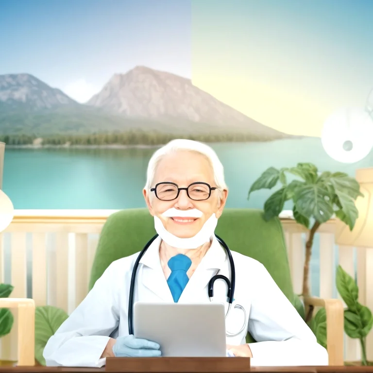 Paysage alpestre suisse pour thérapie climatique senior